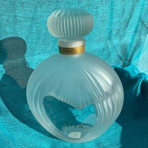 Lalique Nina Ricci Vintage Giant Factice Display Perfume Bottle 1987